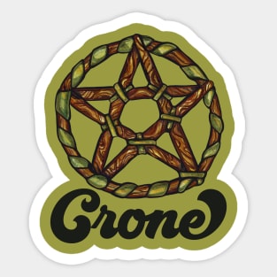 Crone Sticker